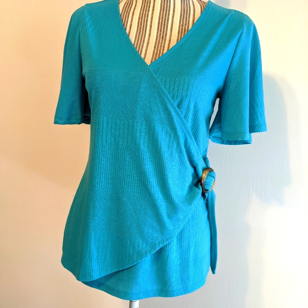 Worthington tie wrap top nwt